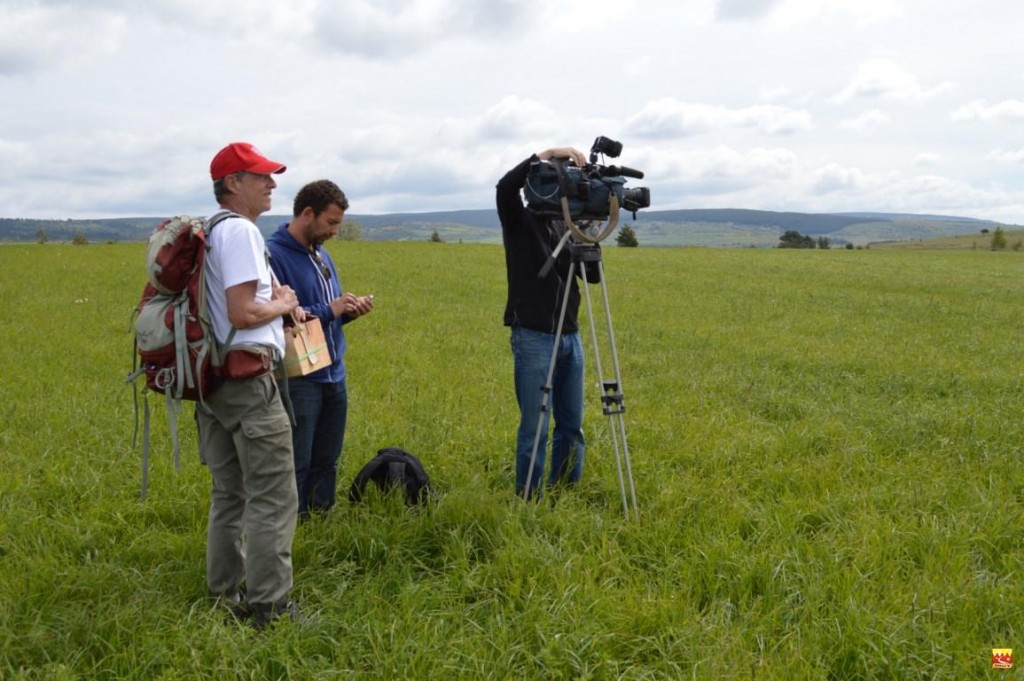 tournage lors du balisage