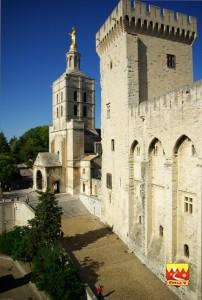 Avignon - Le Palais des Papes - Chemin Urbain V